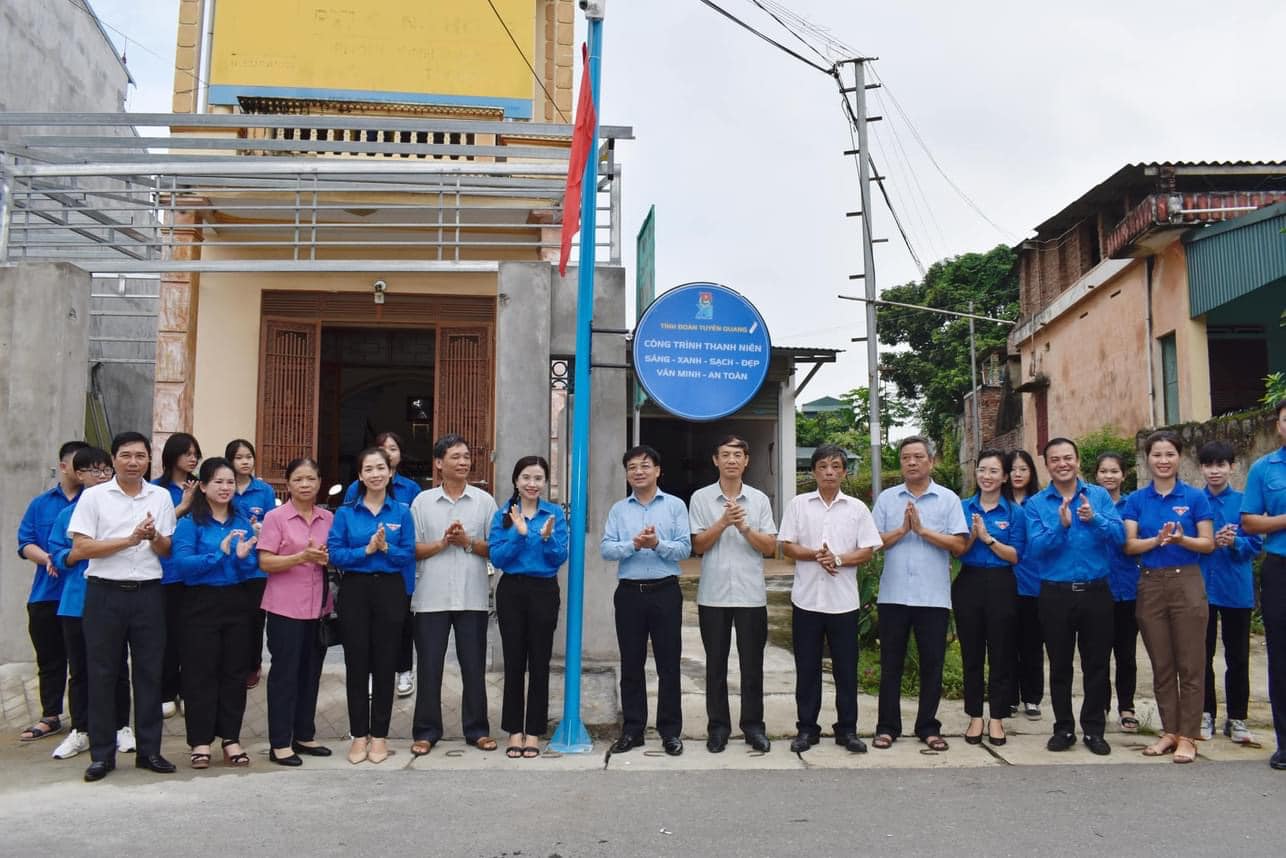 Tuyên Quang: Dấu ấn Chiến dịch Thanh niên tình nguyện Hè năm 2023