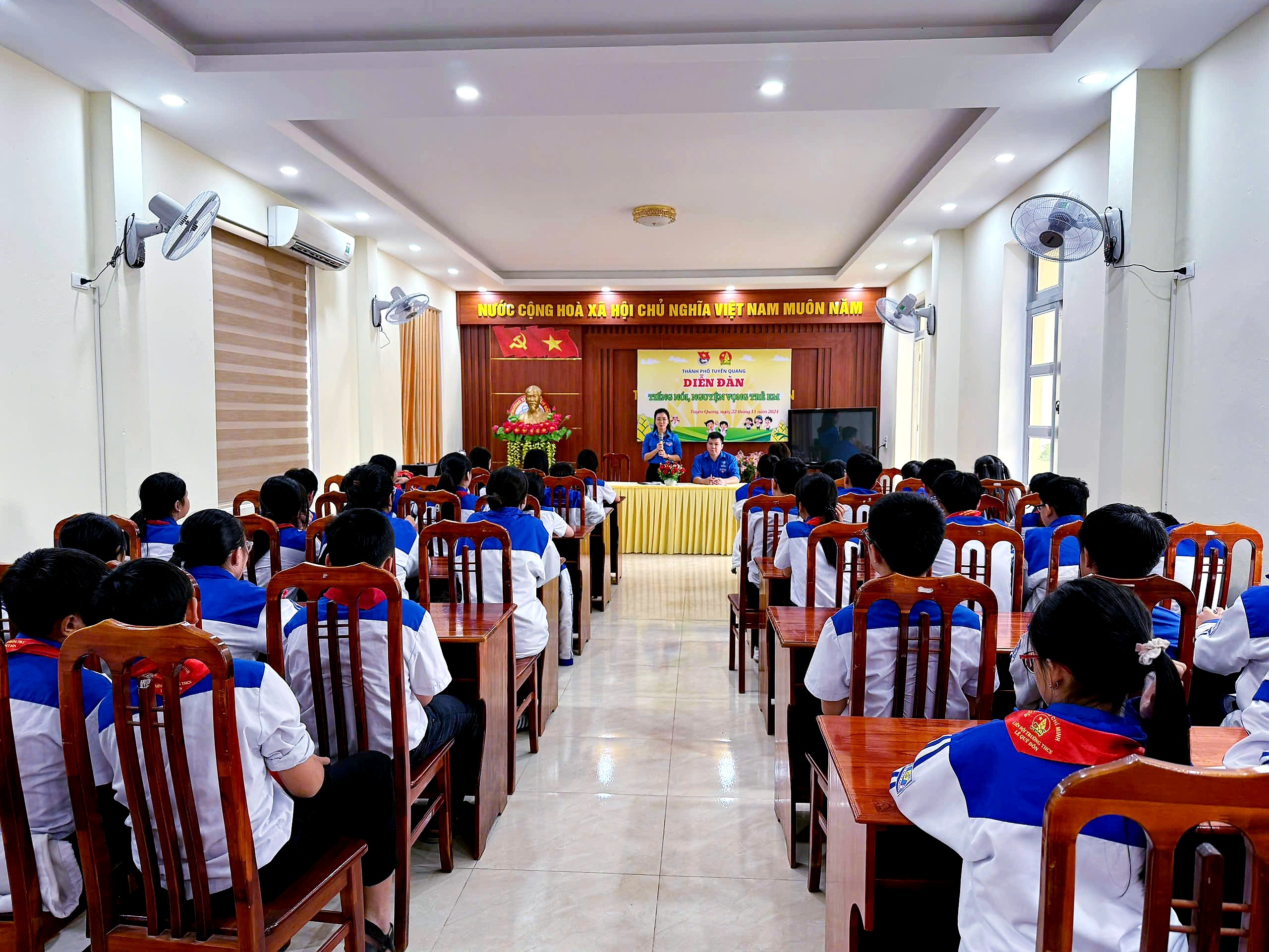 THÀNH ĐOÀN – HỘI ĐỒNG ĐỘI THÀNH PHỐ TUYÊN QUANG TỔ CHỨC DIỄN ĐÀN 